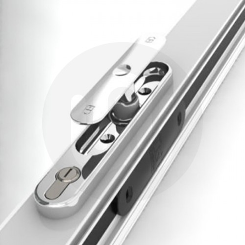 Aluminium PopOut BiFolding Patio Door Handle with Escutcheon